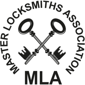 Master Locksmiths Association MLA Logo Black